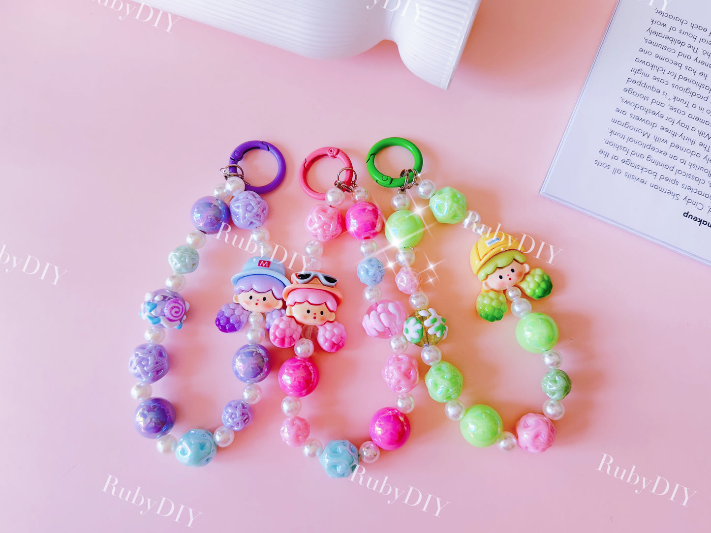 Key Chain Lucky Bags -- Open in Live -- Phone Chain