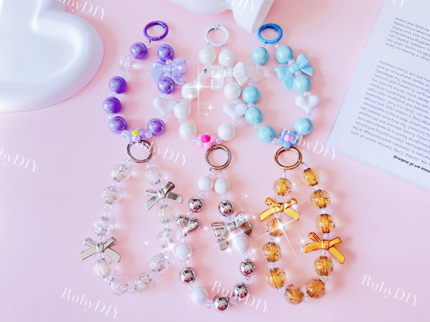 Key Chain Lucky Bags -- Open in Live -- Phone Chain