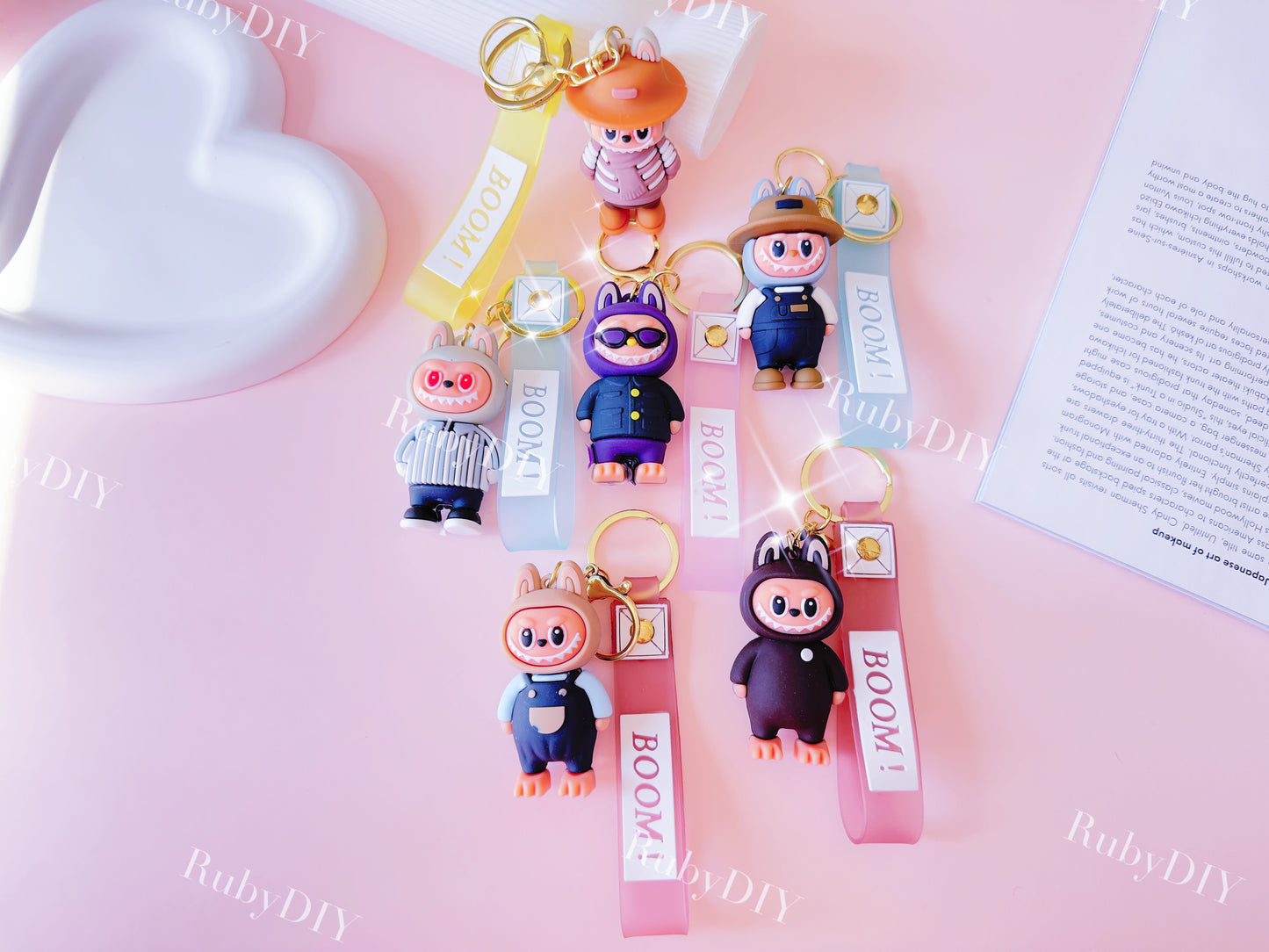 Key Chain Lucky Bags -- Open in Live -- Phone Chain