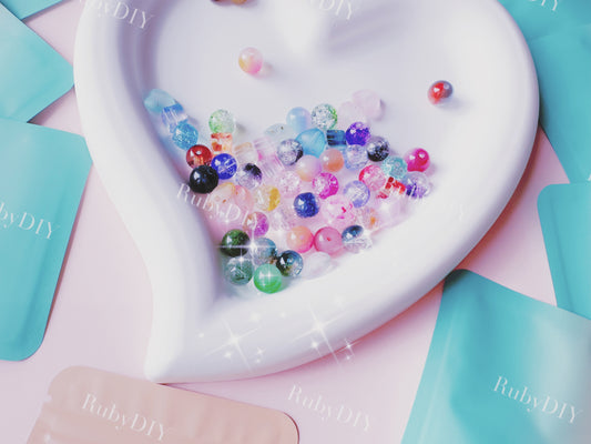 DIY Glass Beads Lucky Bags