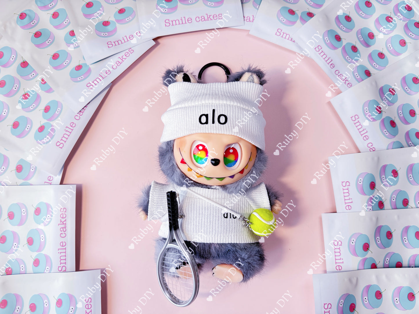 Labubu Diy Clothes Lucky Bags