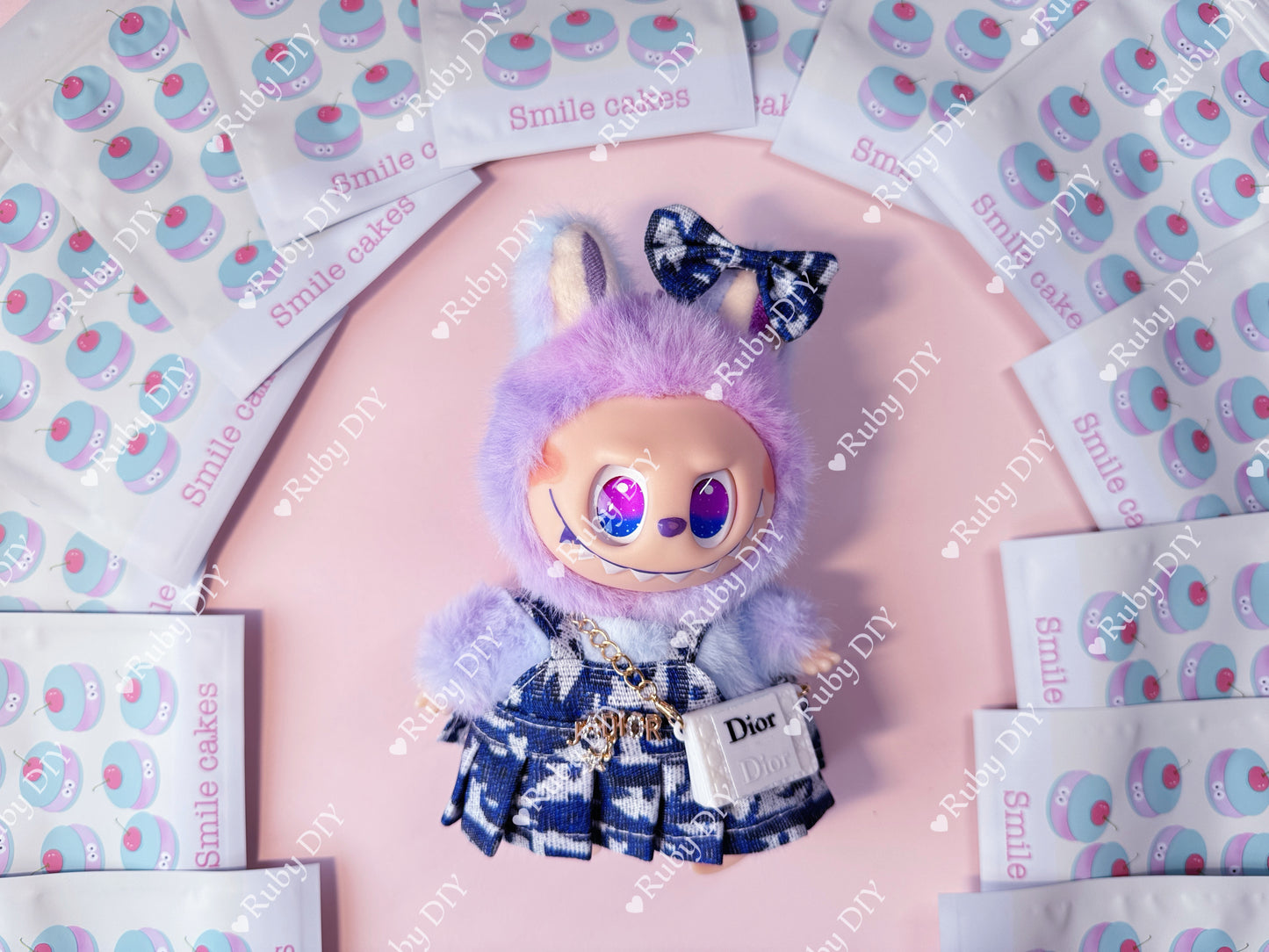 Labubu Diy Clothes Lucky Bags