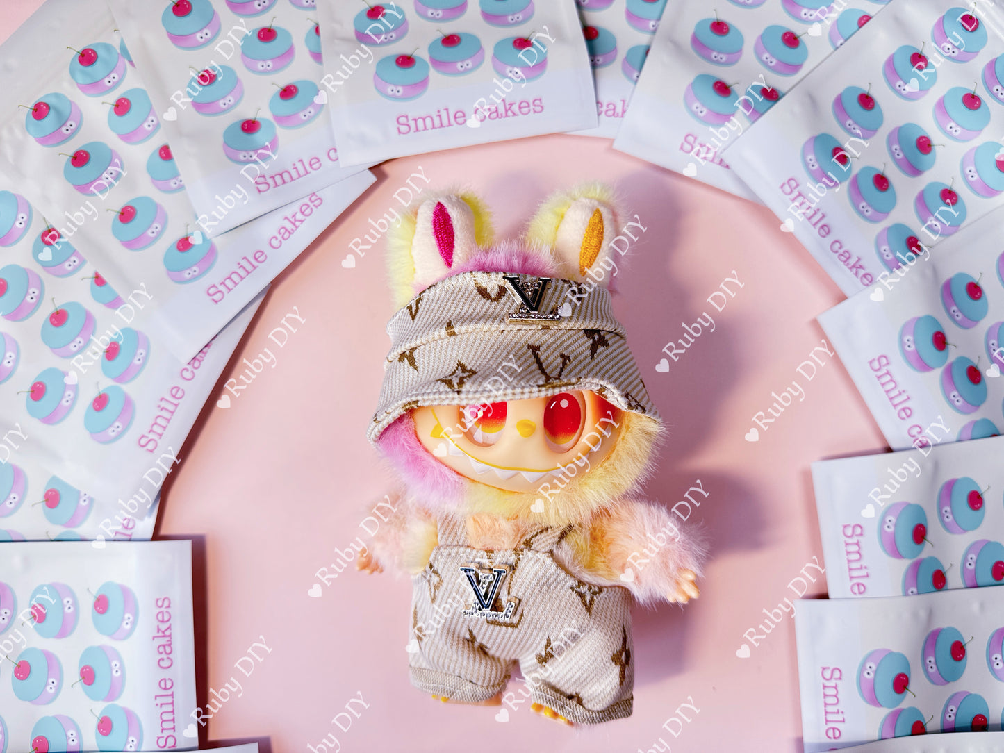 Labubu Diy Clothes Lucky Bags